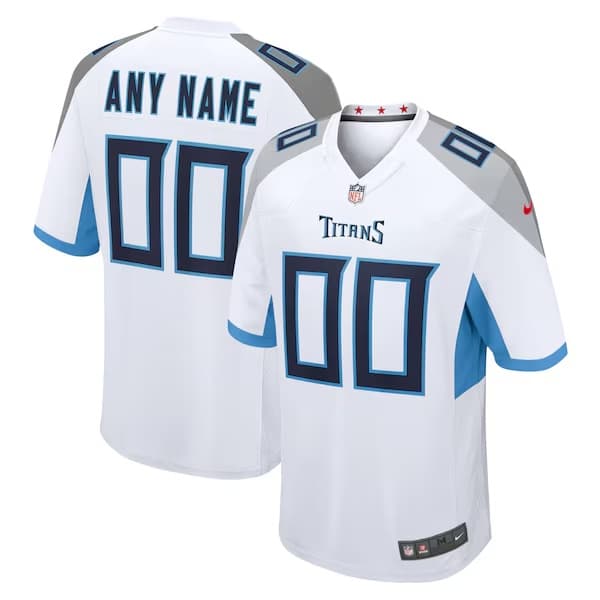 Tennessee Titans Nike Custom Game  Jersey