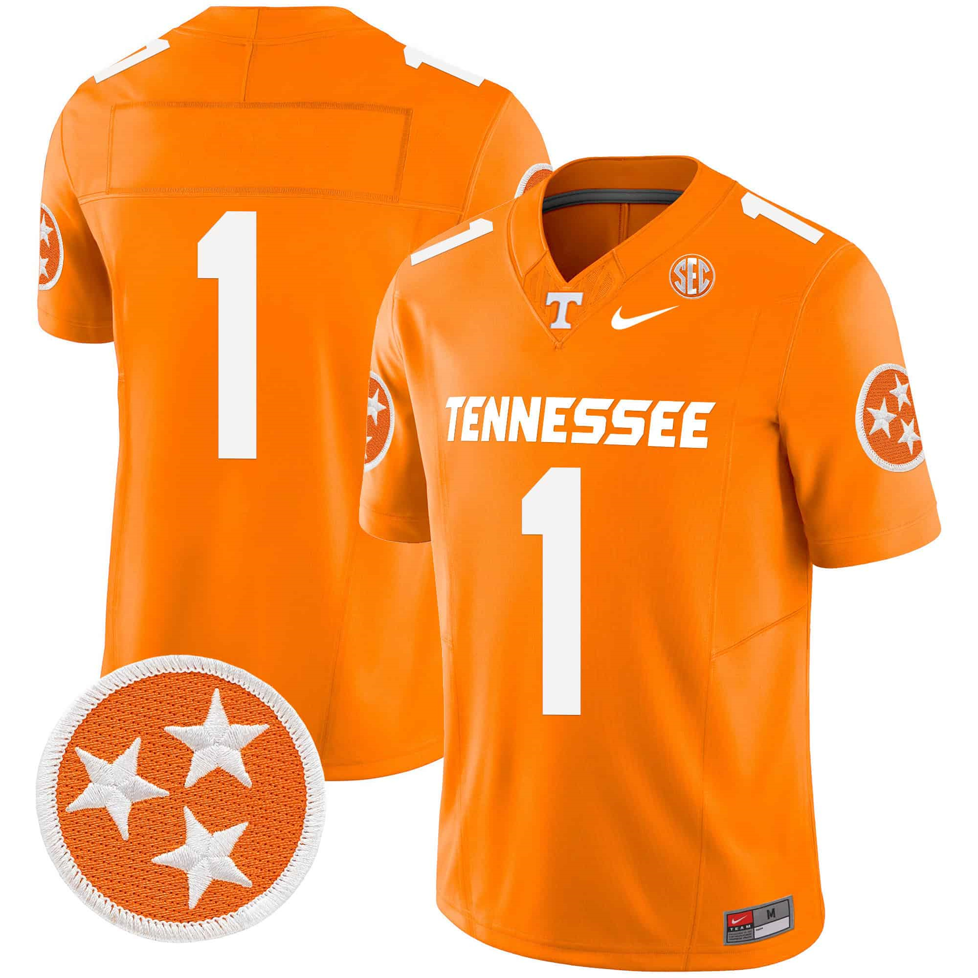 Tennessee Volunteers 2024 Vapor Limited   Jersey – All Stitched Orange#1  no name