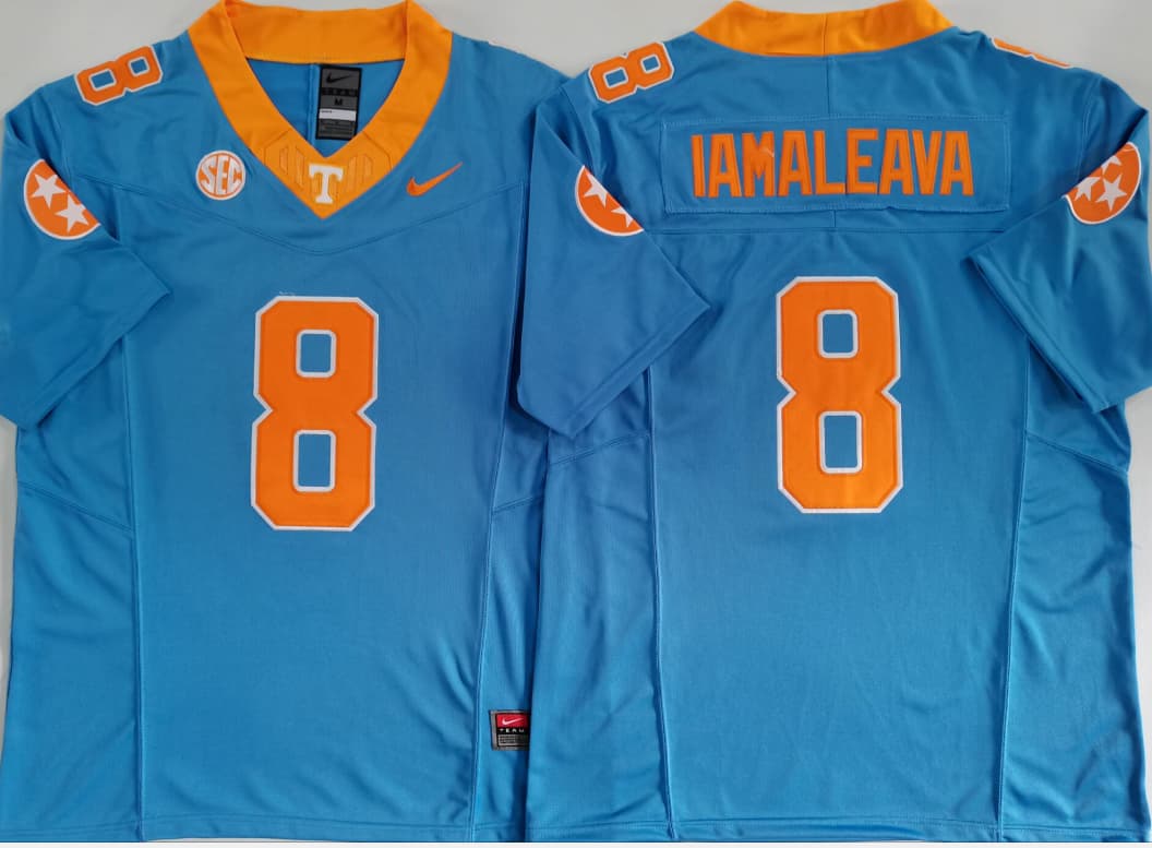 Tennessee Volunteers Blue #8 IAMALEAVA