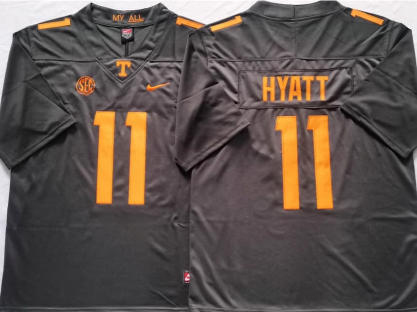 Tennessee Volunteers GRAY # 11 HYATT.