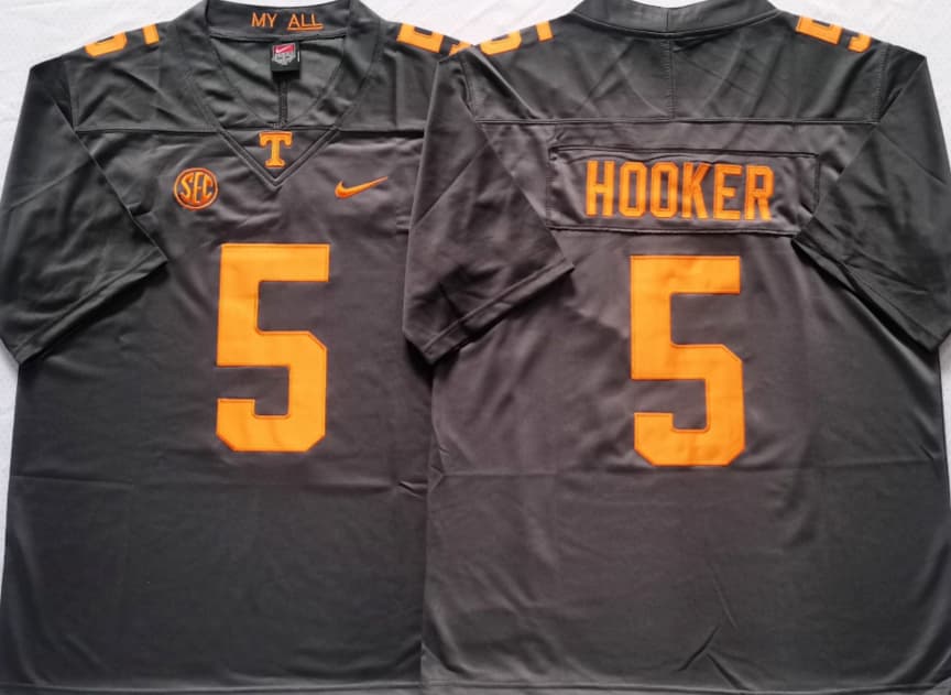 Tennessee Volunteers GRAY #5 HOOKER
