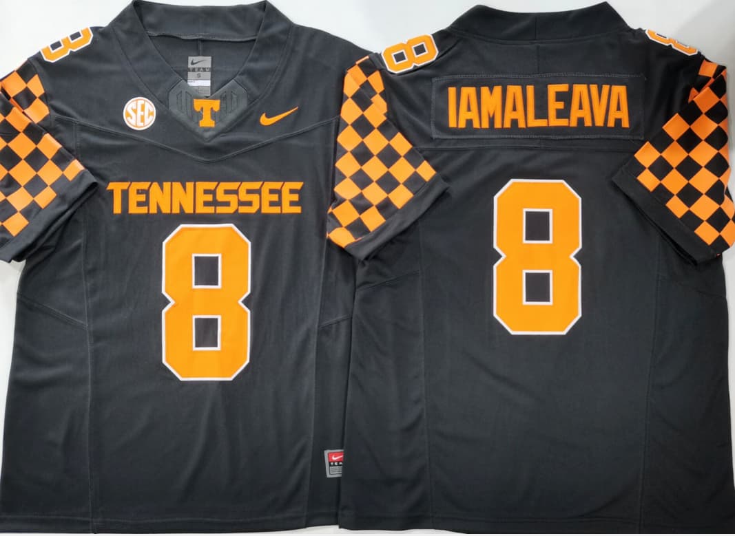 Tennessee Volunteers GRAY #8 IAMALEAVA_1