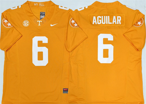Tennessee Volunteers Orange #6 AGUILAR