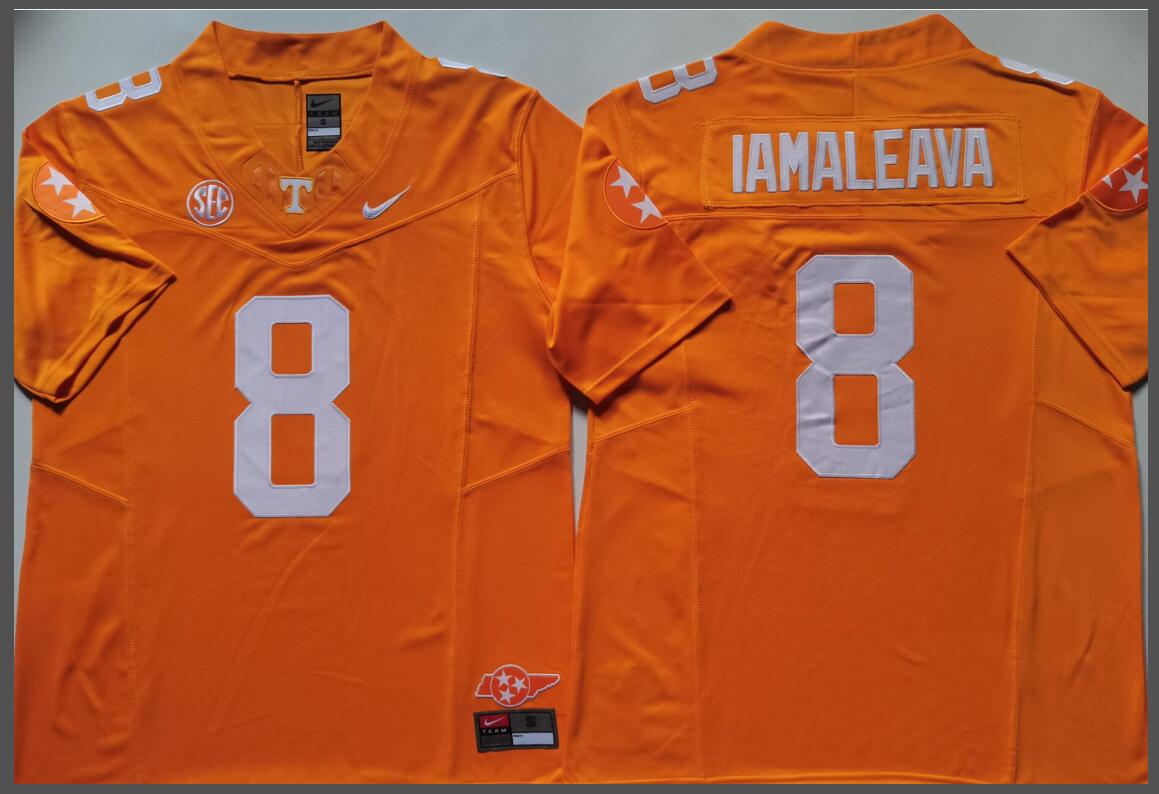 Tennessee Volunteers Orange #8 IAMALEAVA