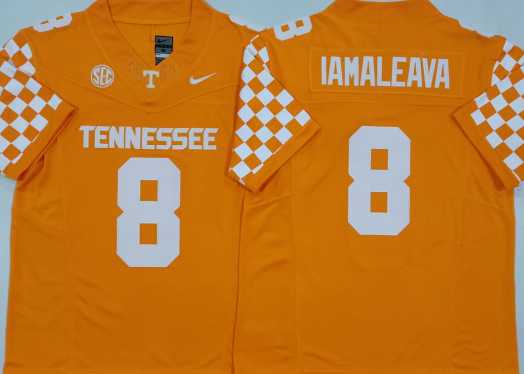Tennessee Volunteers Orange #8 IAMALEAVA_1