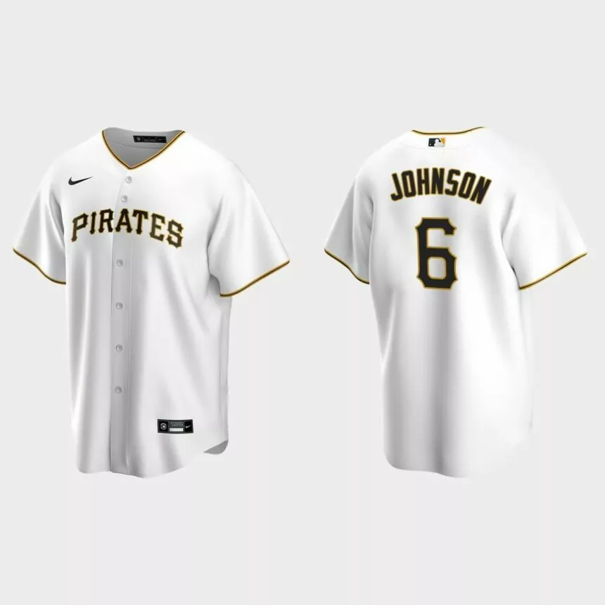 Termarr Johnson Pittsburgh Pirates 2022 MLB Draft Home Replica Jersey – White