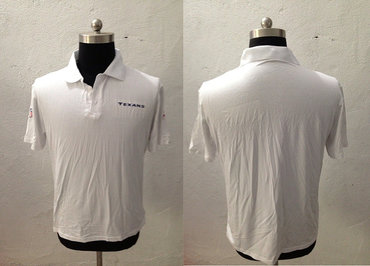 Texans NFL polo T-shirt white