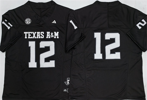Texas A&M Aggies Black #12.