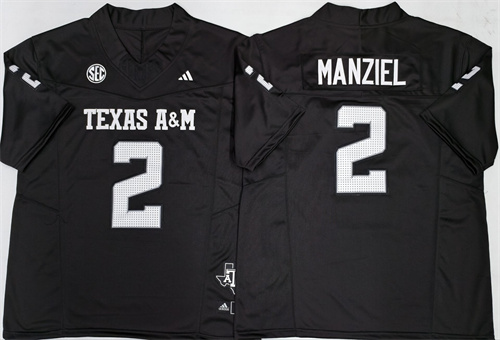 Texas A&M Aggies Black #2 MANZIEL