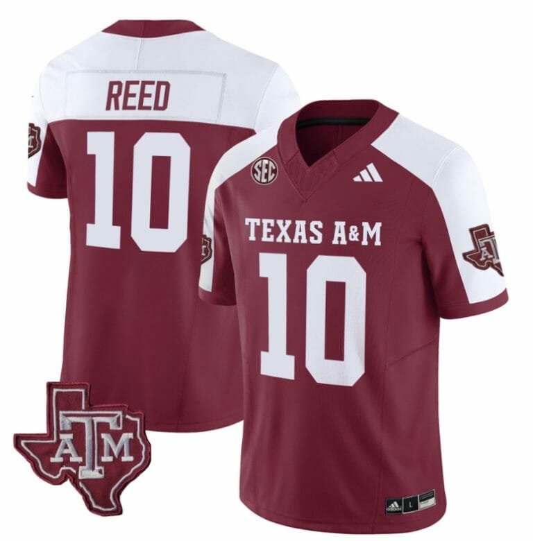 Texas A&M Aggies Marcel Reed Jersey #10 Vapor Limited College Football Alternate