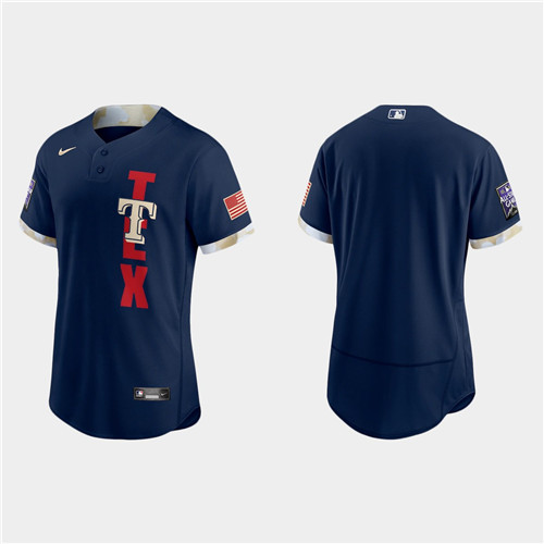 Texas Rangers 2021 Mlb All Star Game Authentic Navy Jersey
