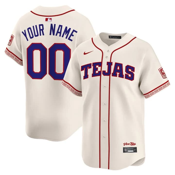 Texas Rangers 2026 City Connect Vapor Premier Limited  Custom Jersey - All Stitched