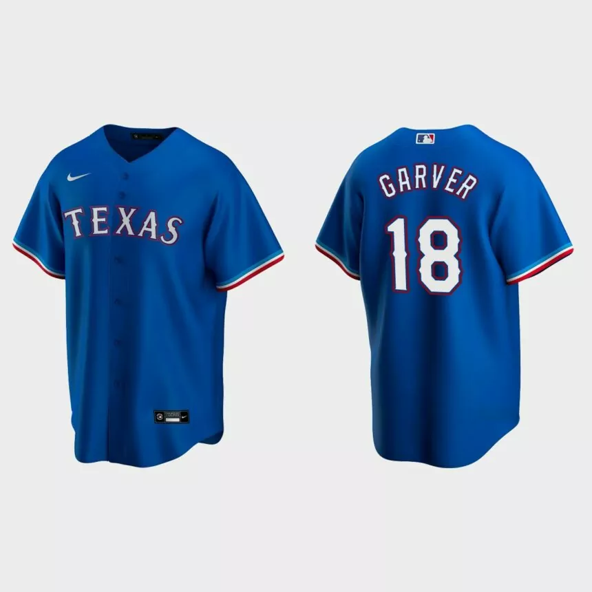 Texas Rangers Mitch Garver Replica Alternate Jersey – Royal