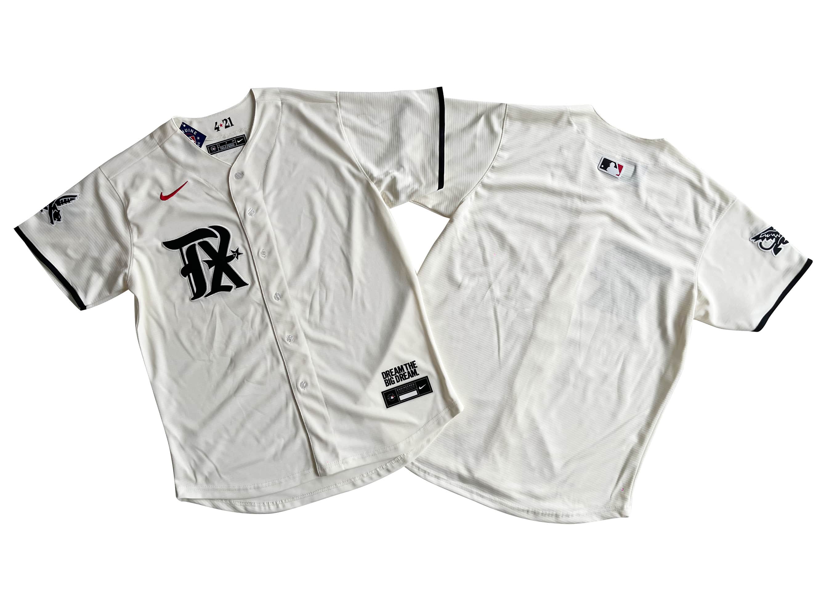 Texas Rangers Nike Natural City Connect Limited Jersey