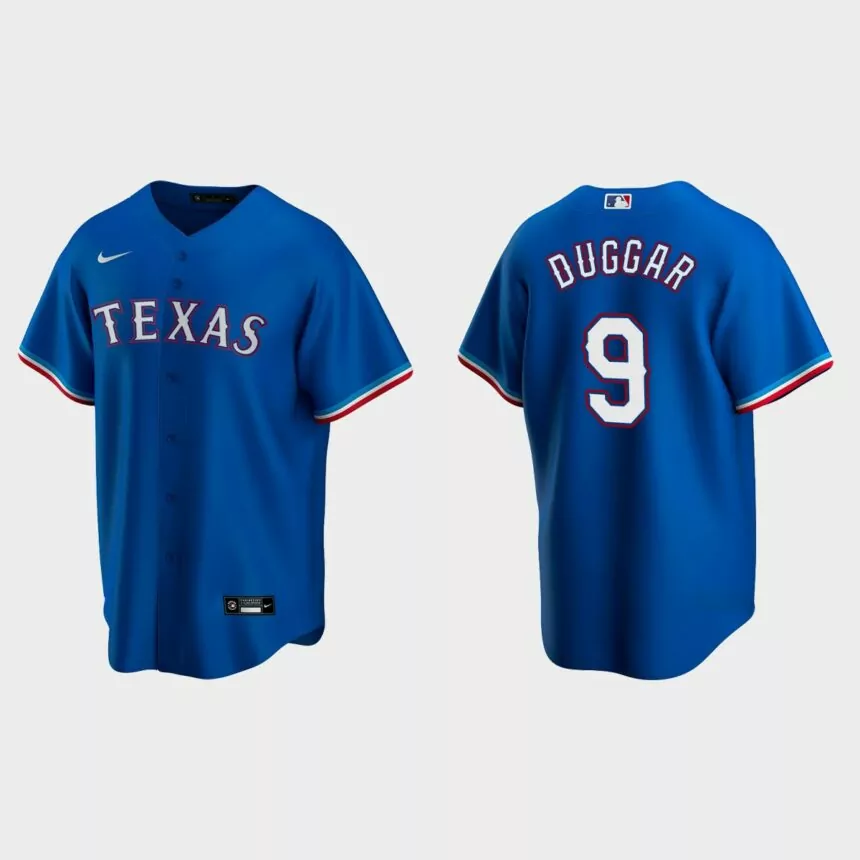 Texas Rangers Steven Duggar Replica Alternate Jersey – Royal