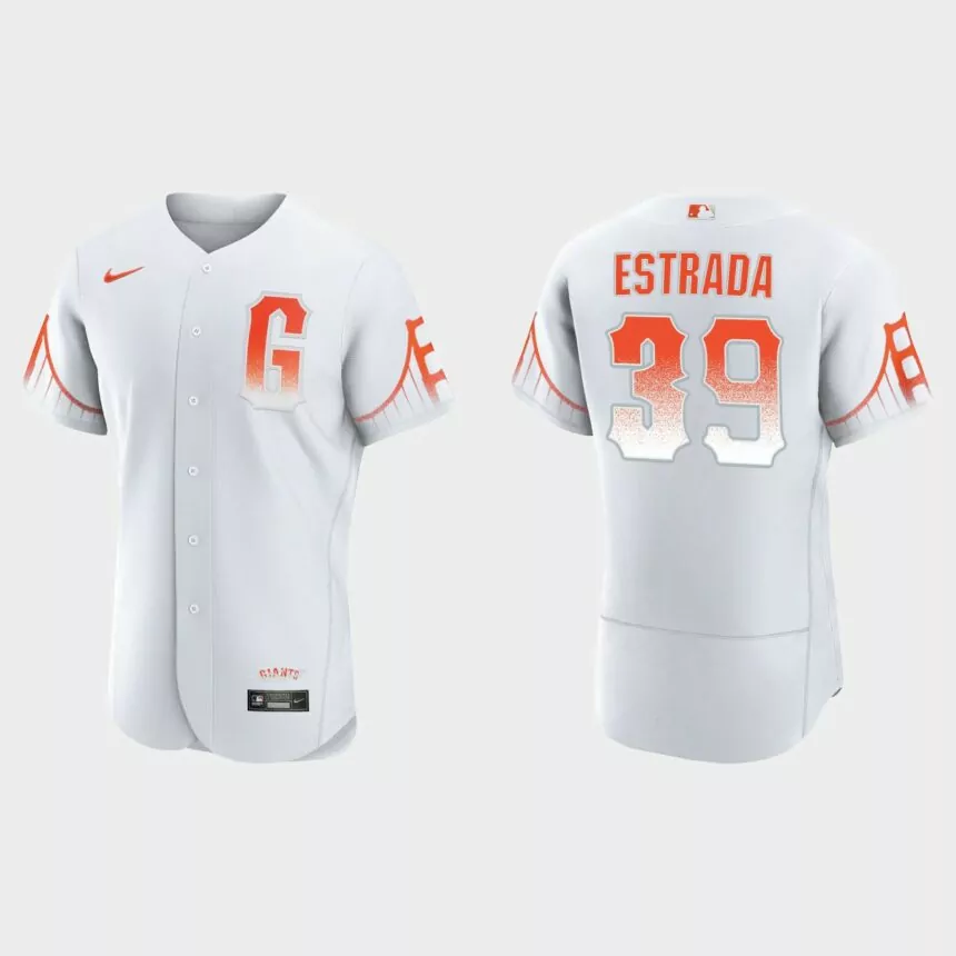 Thairo Estrada San Francisco Giants 2021 City Connect Authentic Jersey – White