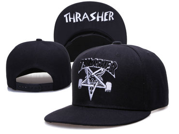 Thrasher Skategoat Black Adjustable Hat LH 2