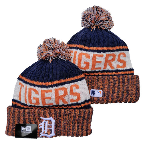 Tigers Team Logo Pom Knit Hat YD