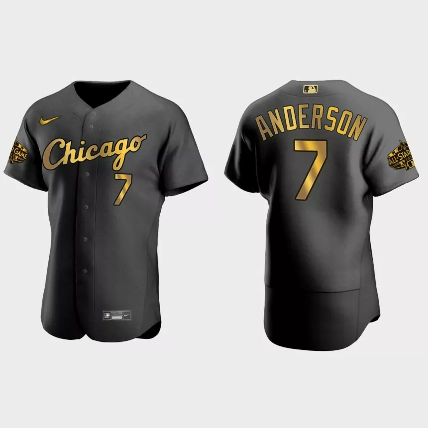 Tim Anderson Chicago White Sox 2022 MLB All-Star Game Authentic Jersey – Black