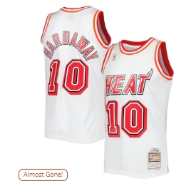 Tim Hardaway Miami Heat Mitchell & Ness Hardwood Classics Swingman Jersey - White
