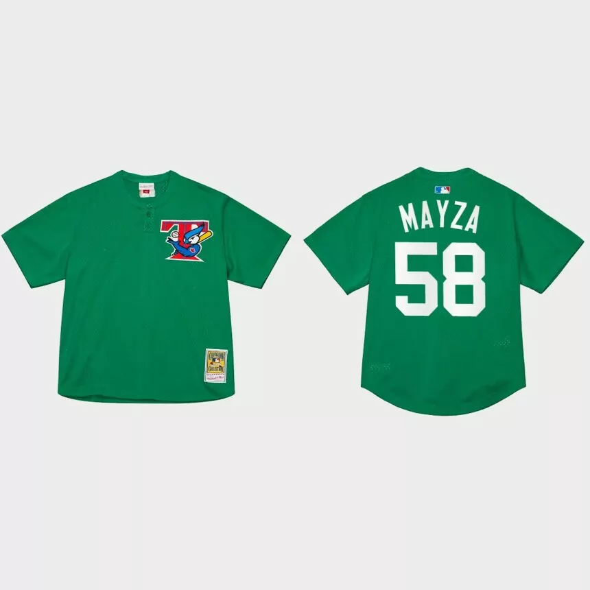 Tim Mayza Toronto Blue Jays St. Patrick’s Day Authentic Jersey – Green