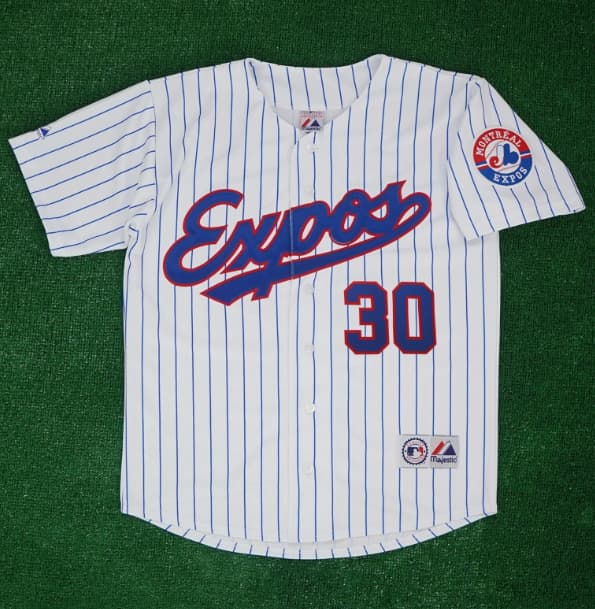 Tim Raines Montreal Expos Home  Team Patch White Jersey