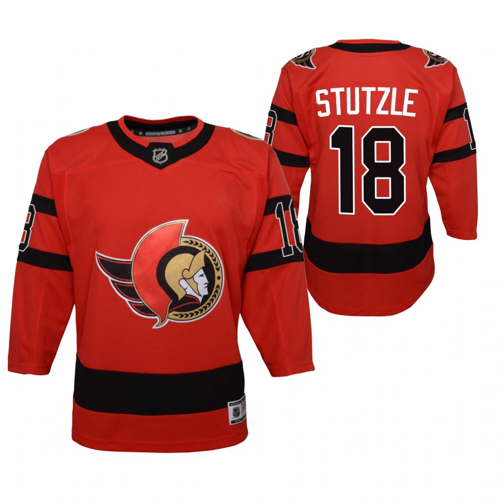 Tim Stutzle Ottawa Senators 2021 Reverse Retro Red Jersey Special Edition