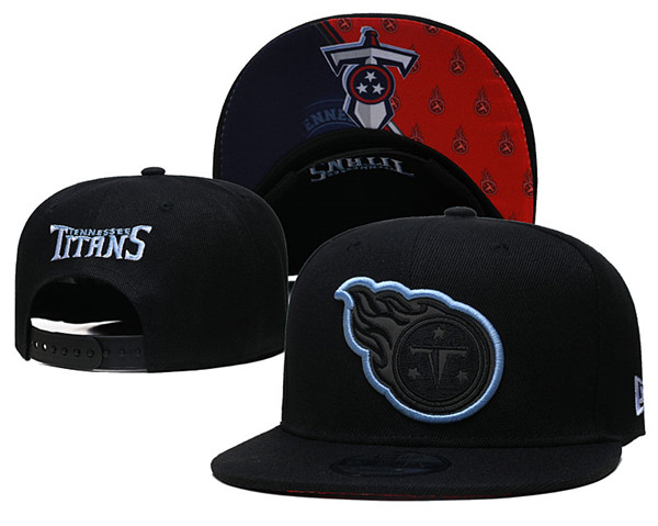 Titans Black Snapback Hat--GS