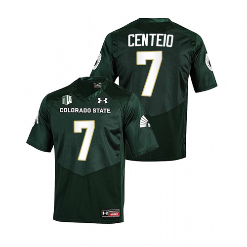 Todd Centeio Colorado State Rams Green 2022 College Football Jersey