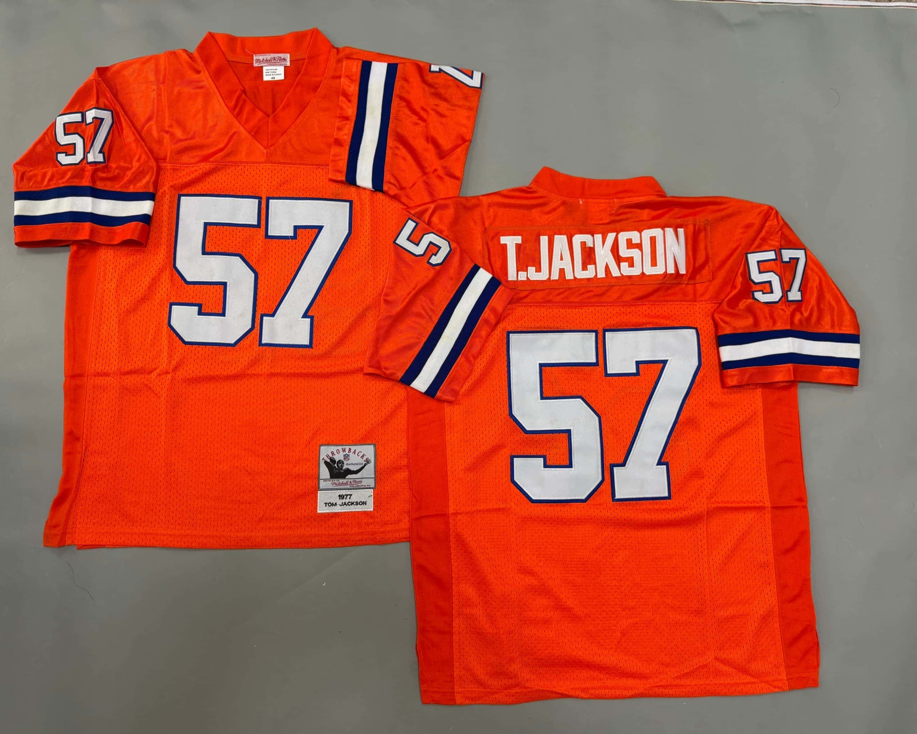 Tom Jackson Denver Broncos Official NFL Mitchell & Ness Jersey