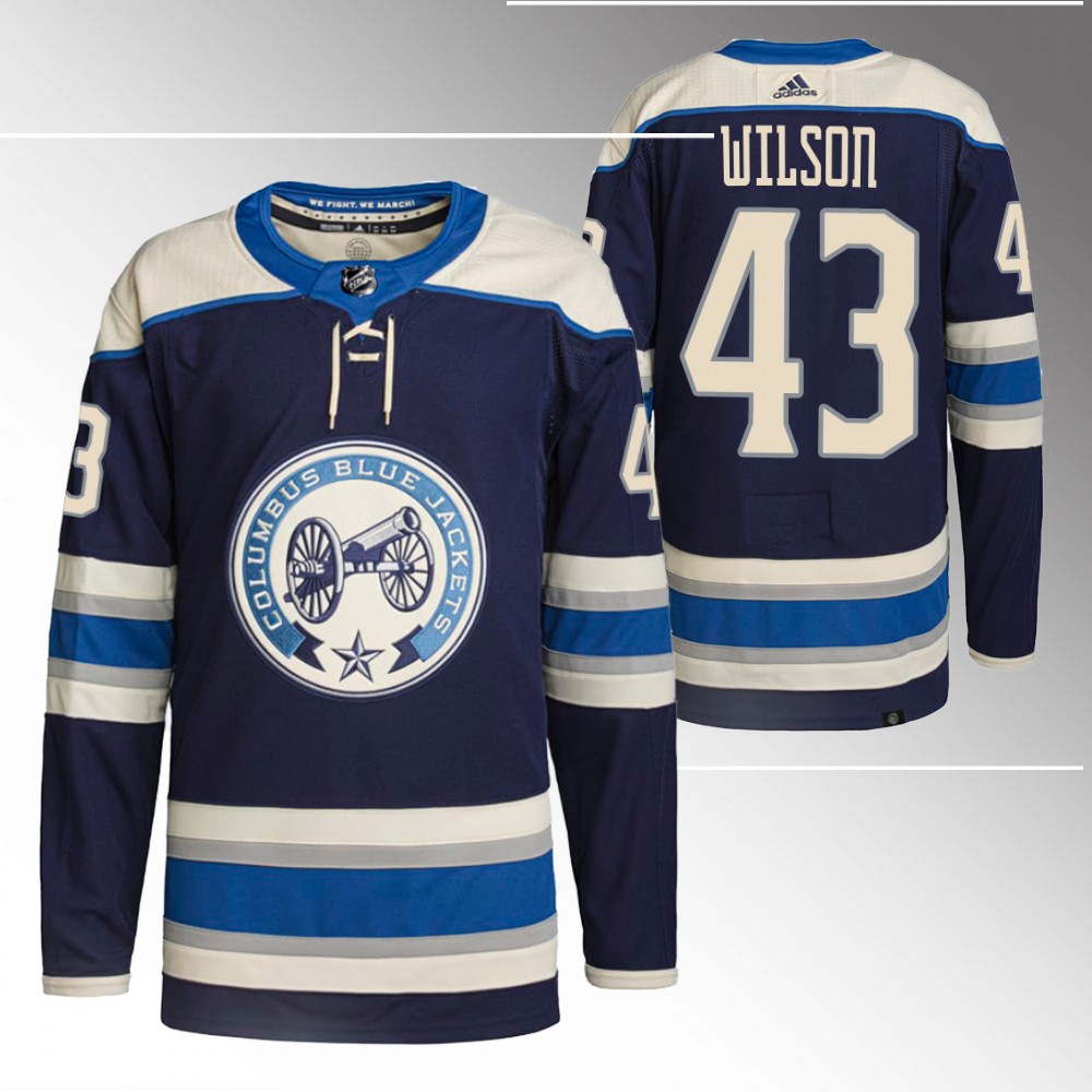 Tom Wilson Washington Capitals Navy Alternate Authentic Jersey