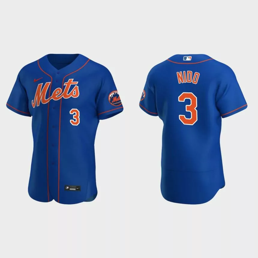 Tomas Nido New York Mets Authentic Alternate Jersey – Royal
