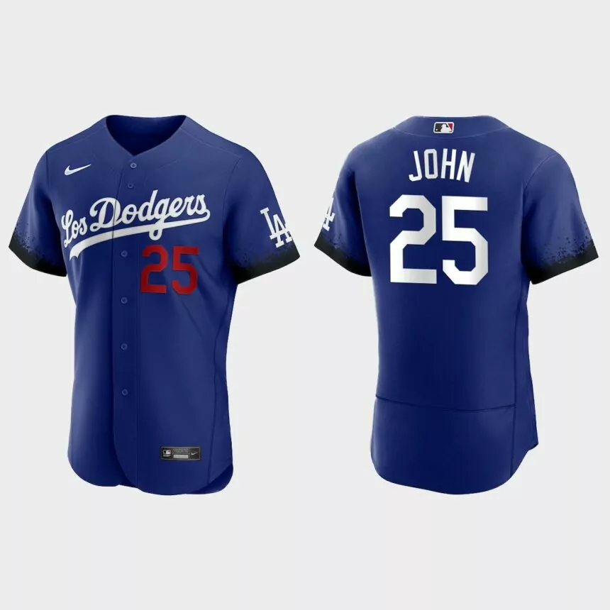 Tommy John Los Angeles Dodgers 2021 City Connect Authentic Jersey – Royal