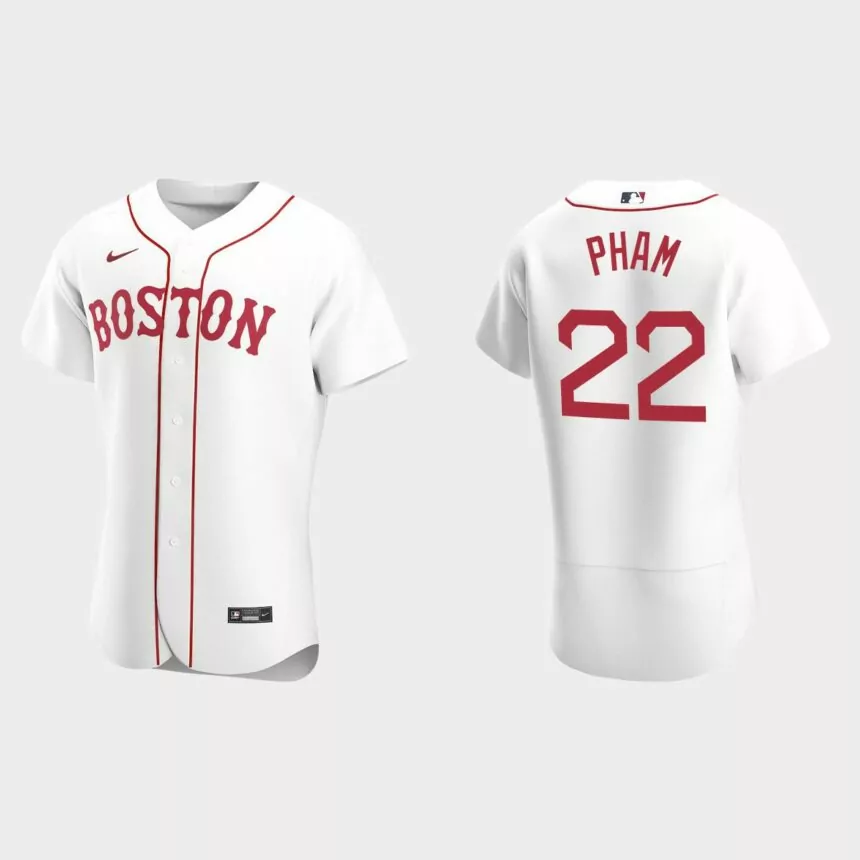 Tommy Pham Boston Red Sox Authentic Alternate Jersey – White