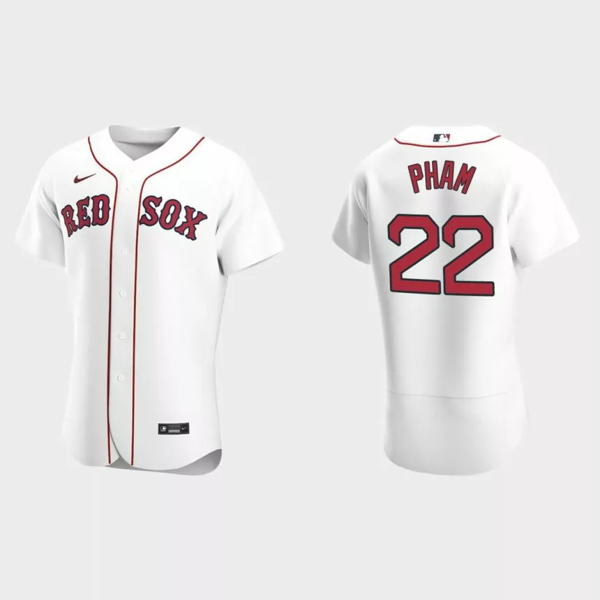 Tommy Pham Boston Red Sox Authentic Home Jersey – White