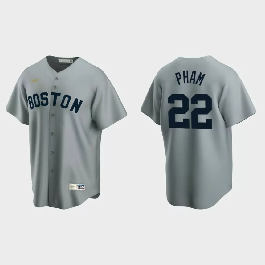 Tommy Pham Boston Red Sox Cooperstown Collection Road Jersey – Gray