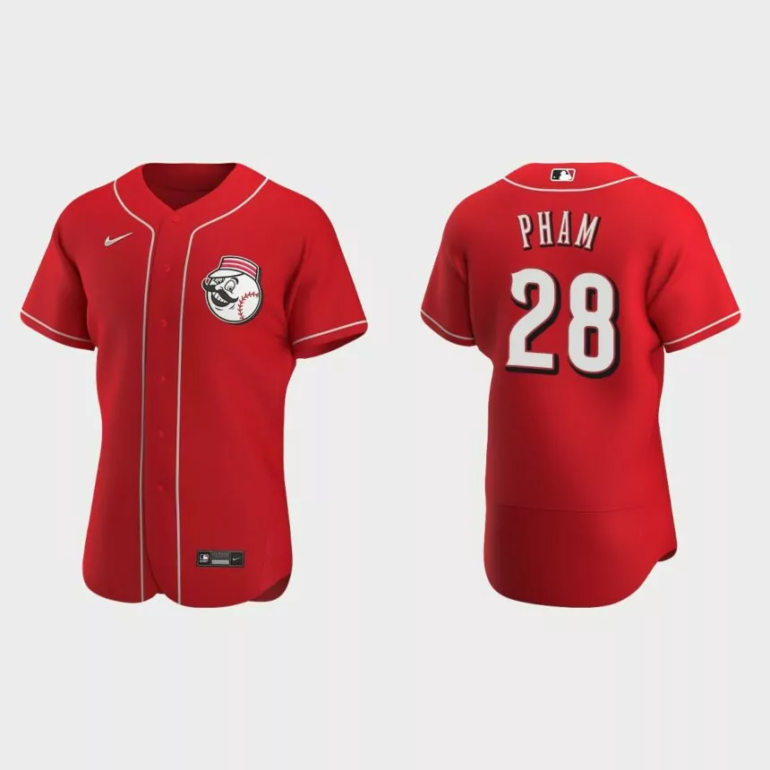 Tommy Pham Cincinnati Reds Authentic Jersey – Scarlet