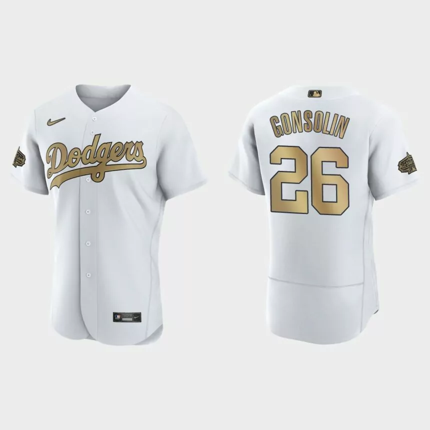 Tony Gonsolin Los Angeles Dodgers 2022 MLB All-Star Game Authentic Jersey – White