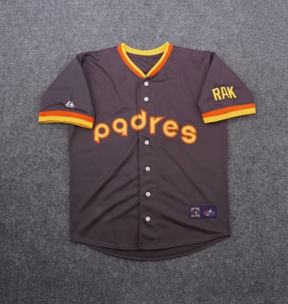 Tony Gwynn 1984 San Diego Padres Men's Cooperstown Brown Away Throwback Jersey
