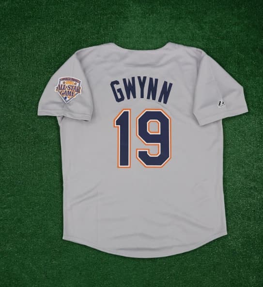 Tony Gwynn 1992 San Diego Padres Men's Grey Road Jersey