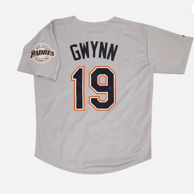 Tony Gwynn San Diego Padres 1998 Grey Road Jersey