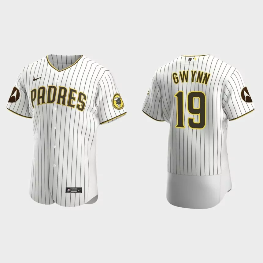 Tony Gwynn San Diego Padres 2023 Motorola Patch Authentic Jersey – White