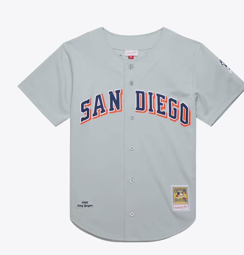 Tony Gwynn San Diego Padres Gray 1999 Authentic Jersey