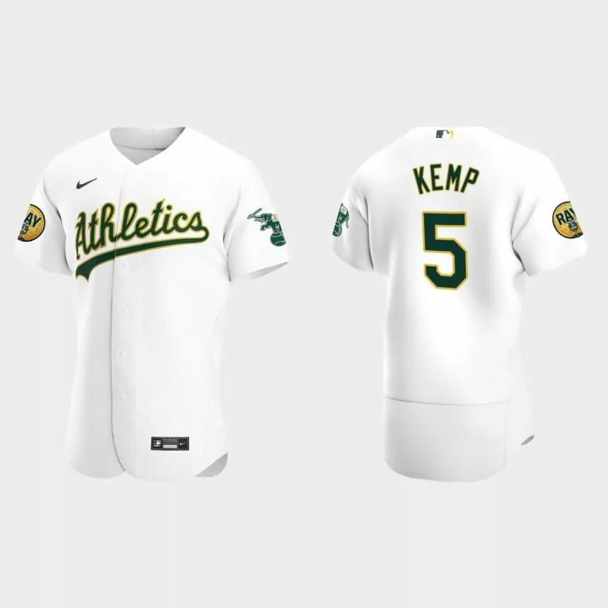 Tony Kemp Oakland Athletics 2022 Ray Fosse Patch Authentic Jersey – White