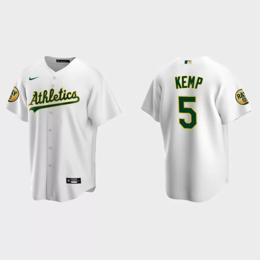 Tony Kemp Oakland Athletics 2022 Ray Fosse Patch Replica Jersey – White