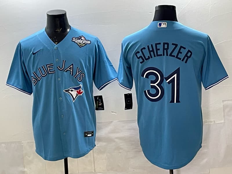 Toronto       Blue Jays 2025   Jersey - All Stitched  31 SCHERZER