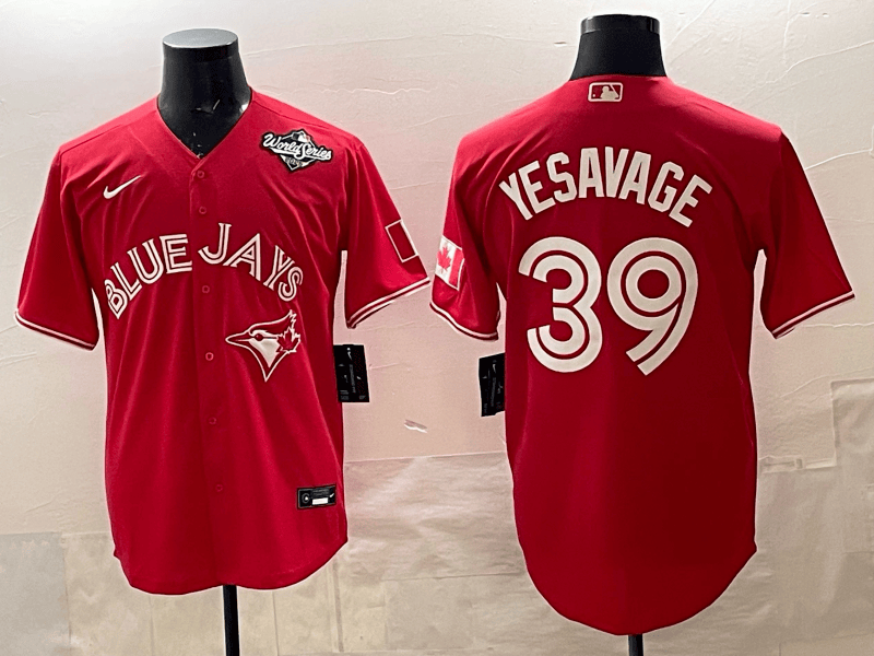 Toronto     Blue Jays  Jersey - All Stitched Trey Yesavage - 39