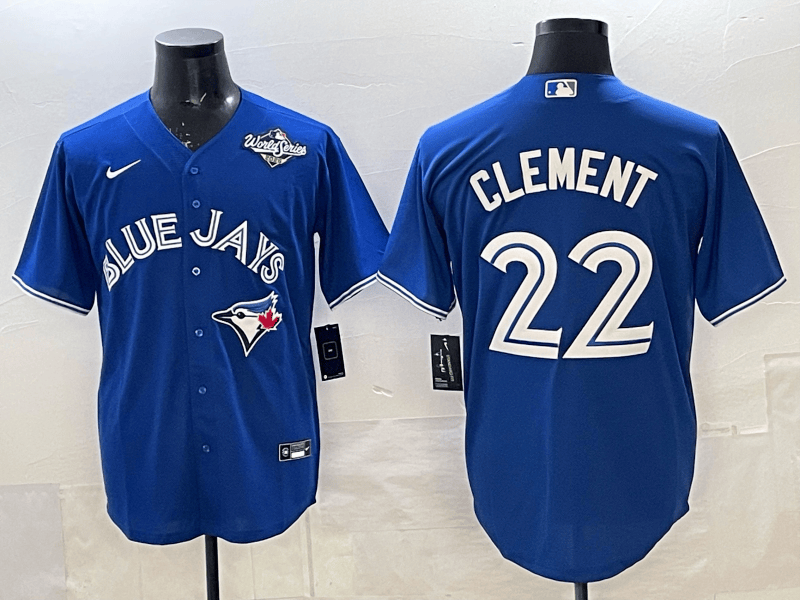 Toronto    Blue Jays 2025   Jersey - All Stitched CLEMENT 22