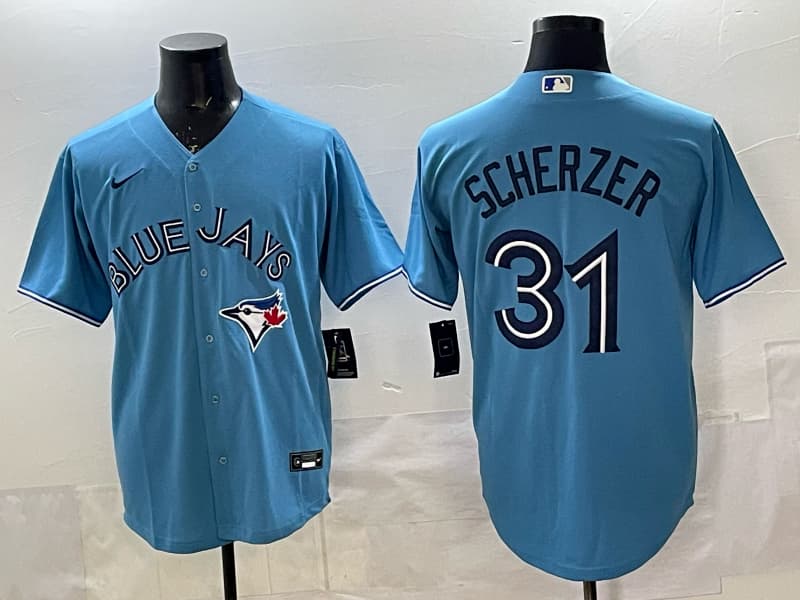 Toronto   Blue Jays 2025   Jersey - All Stitched  31 SCHERZER