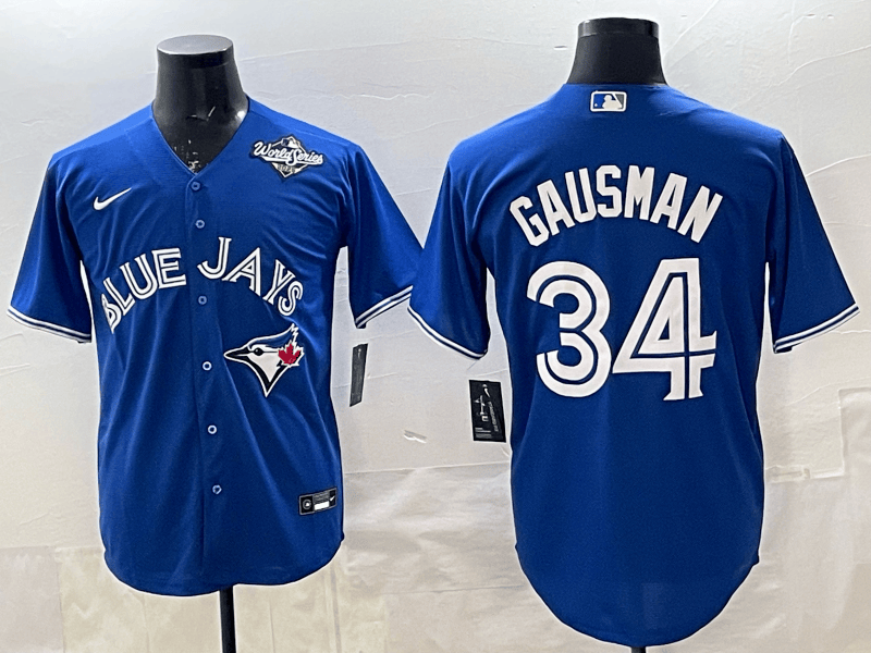 Toronto  Blue Jays  2025  Jersey - All Stitched 34 GAUSMAN